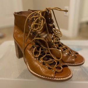 Jeffrey Campbell Lace Up Bootie Sandals